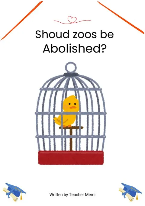 غلاف كتيّب Zoos