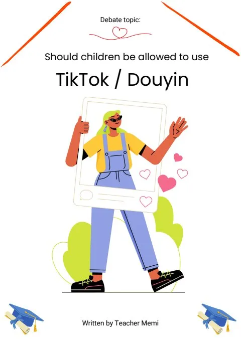 غلاف كتيّب TikTok