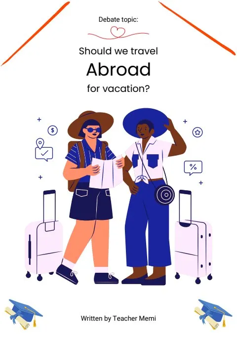 غلاف كتيّب Abroad