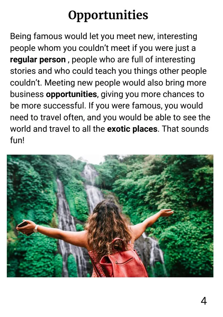 الصفحة 4: Opportunities